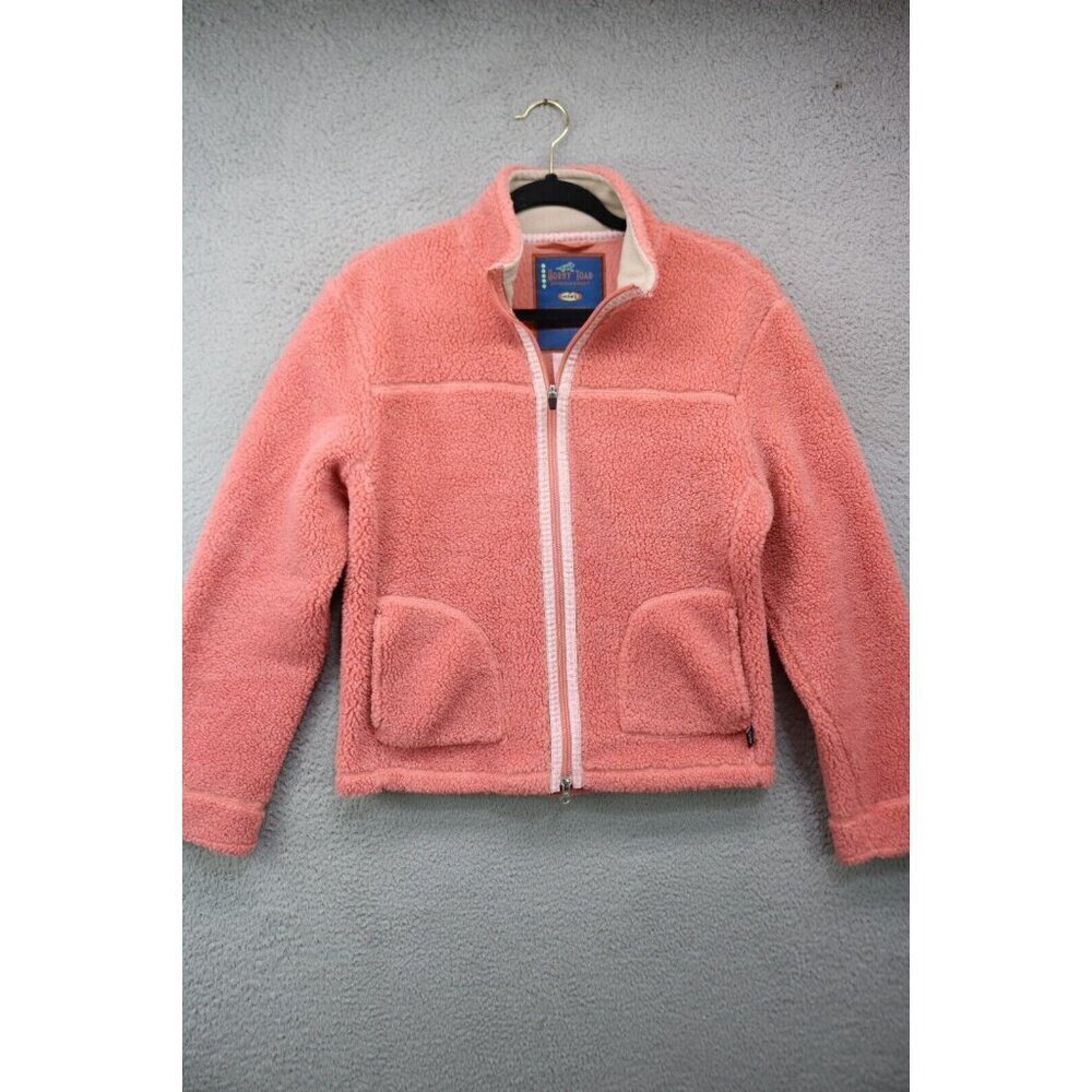 Horny Toad Over and Out Gear Sherpa Fleece Full Zip Jacket-Size Small-Pockets